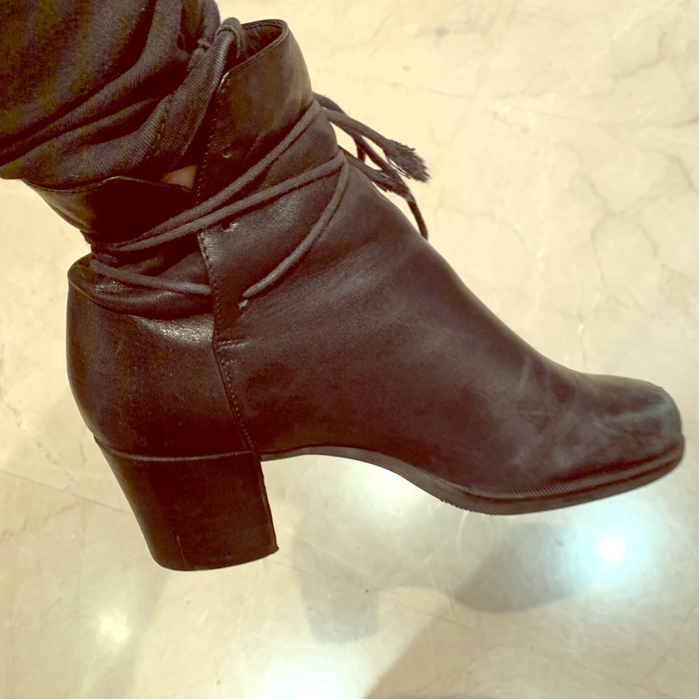 Black ankle boots good condition